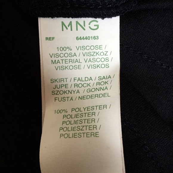 MNG Jeans Navy Sequin Mini Dress Size Medium - Picture 6 of 7